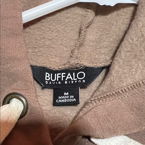 Buffalo David Bitton Brown Hoodie - Picture 2 of 5